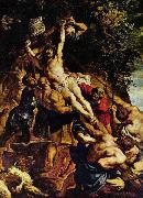 Peter Paul Rubens The Raising of the Cross, oil painting